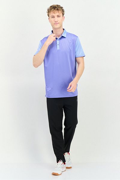 Head Men Sportswear Fit Short Sleeves Golf Polo Shirt, Blue