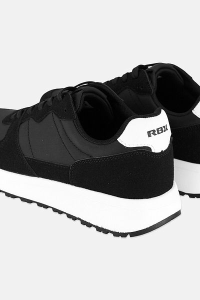 RBX Women Brand Logo Lace Up Outdoor Shoes, Black