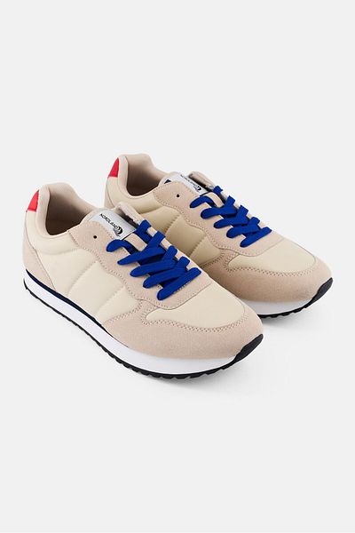 Nordland Men Lace Up Outdoor Shoes, Beige