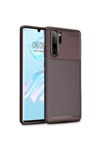 ZM STORE Huawei P30 Pro Kılıf Karbon Tasarımlı Harika Kesim Negro Kapak