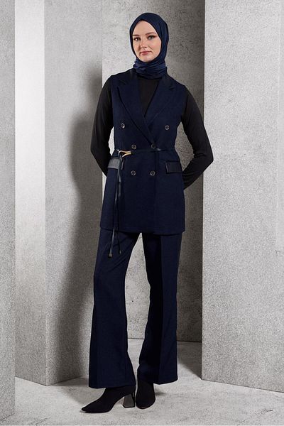 Alvina 45089 Model Vest Trousers Set