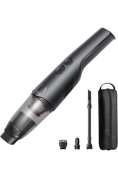 eufy يوفي مكنسة كهربائية محمولة باليد H20 بقوة شفط 40 ايه دبليو من كلين هوم فاك شحن سريع اسود