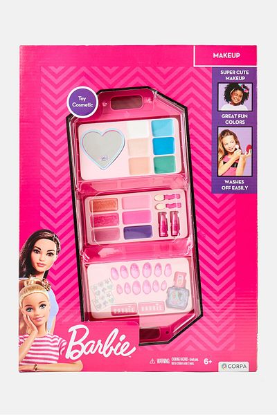 Barbie Big Handbag With Cosmetic Set