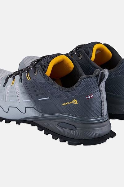 Nordland Men Lace Up Hiking Shoes, Grey