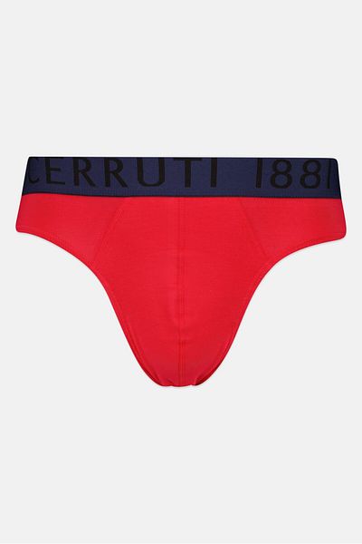 Cerruti 1881 Men 1 Piece Brand Logo Boxer Brief, Red