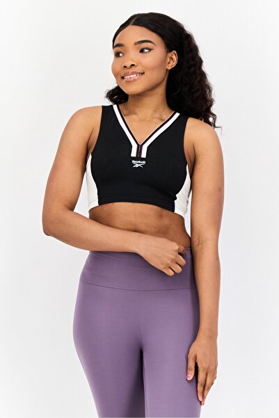 Reebok Women Sportswear Fit Sleeveless Training Tank Top, Black