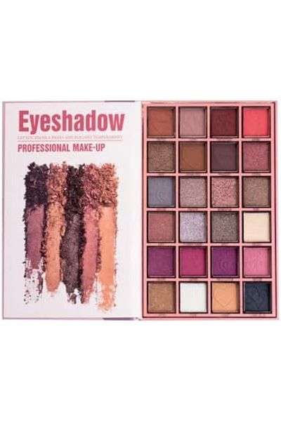 Christine 3-in-1 Palette: Eyeshadow + Highlighter + Blush, Natural
