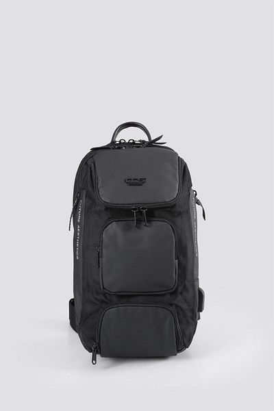ÇÇS Ççs Uni̇sex Single Strap Back and Chest Crossbody Bag W51461