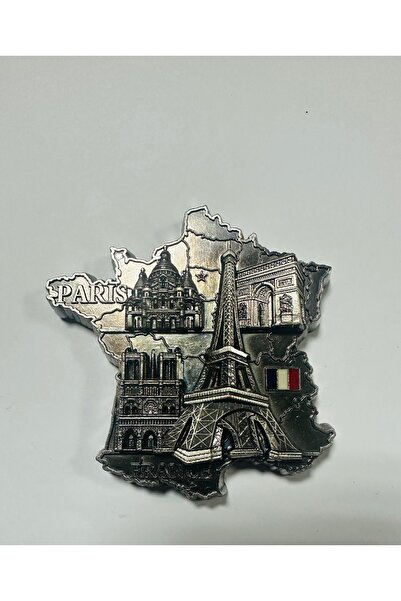 Magnetix Paris koleksiyonluk metal magnet.