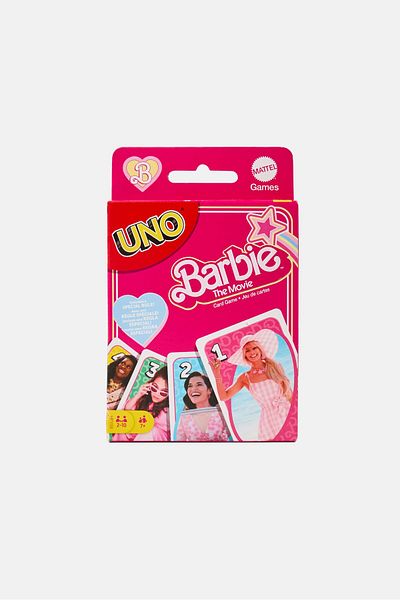 Barbie The Movie Uno Card Game