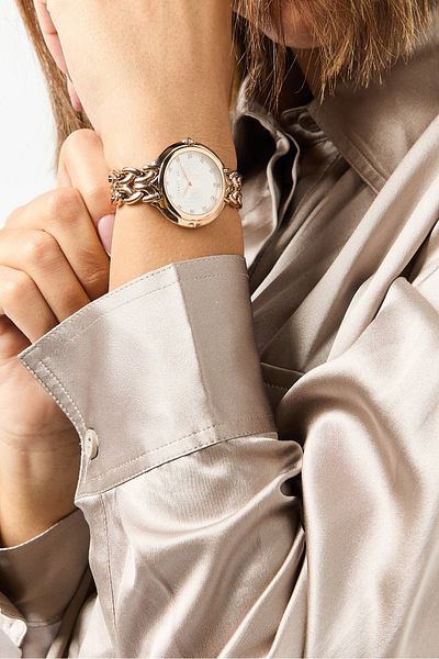 Cerruti 1881 Women Ciwlg0037803 Round Watch 26 Mm, Rose Gold