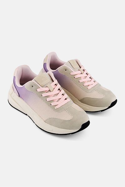 RBX Women Brand Logo Lace Up Outdoor Shoes, Multicolor
