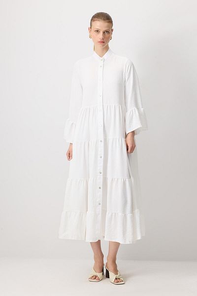Touché Privé Oversize Dress with Buttons