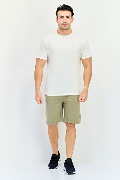 RBX Men Sportswear Fit Short Sleeve Outdoor T-Shirt, Off White