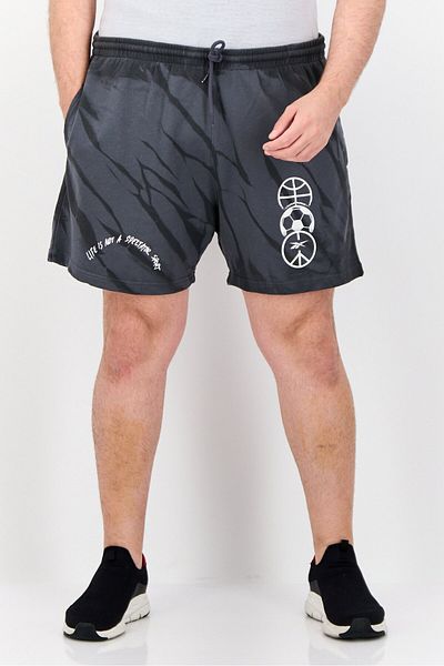 Reebok Men Sportswear Fit Outdoor Shorts, Grey