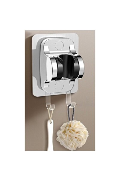 Brokoli Home Banyo Duş Başlığı Tutucu Ayarlana El Duşu Tutucu Yapışkanlı Duş ...