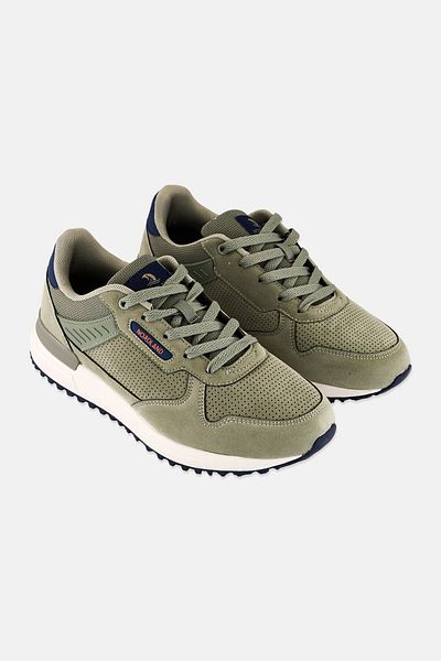 Nordland Men Lace Up Outdoor Shoes, Olive