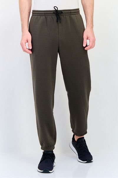 Tapout Men Sportswear Fit Brand Logo Training Track Pants, Olive