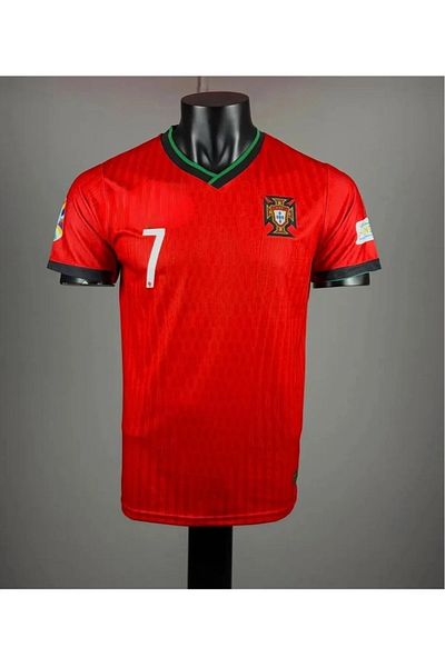 Candy Star Portugal National Ronaldo Adult Red Jersey