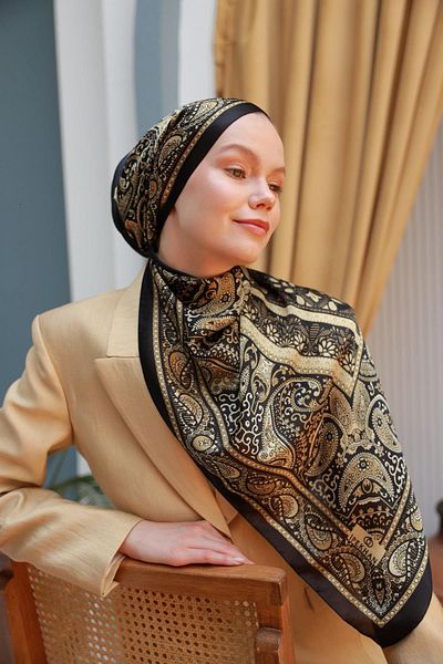 İpekhan Holiday Collection Ινδικό Voile Μεταξωτό Σάλι 5010-03