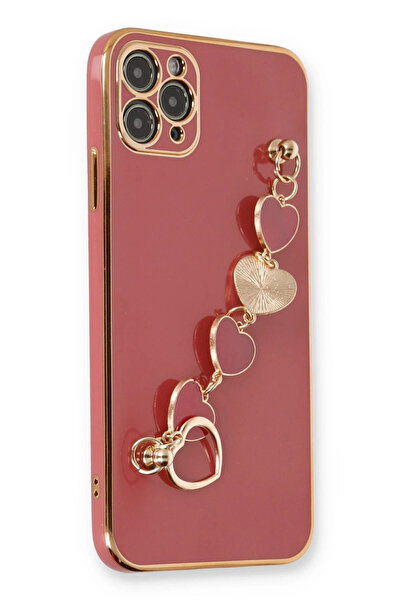 NewFace حافظة ايفون 11 برو ماكس سيليكون - احمر 1491048709