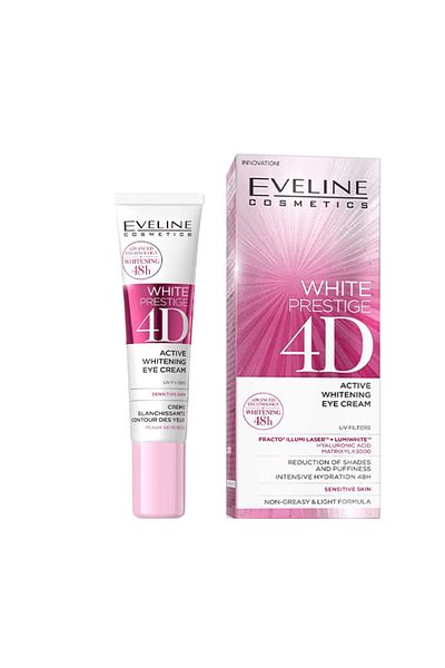 Eveline كريم العيون إليفن وايت بريستيج رباعي الأبعاد لتفتيح البشرة - 20 مل
