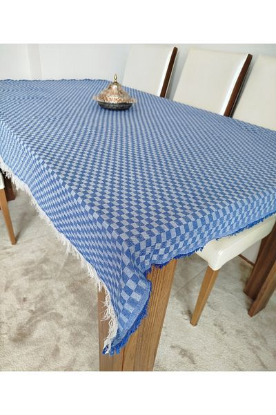 denizli hatırası Față de masă în carouri rezistentă la pete 130x170 cm