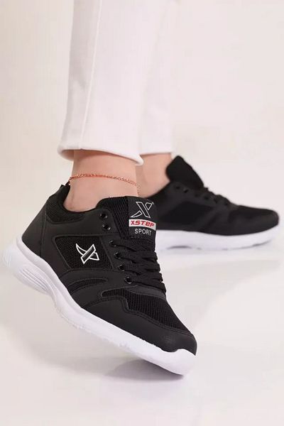 Zerenyus Casual Comfortable Unisex Black White Sneakers