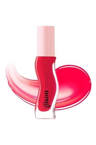 gisou ملمع الشفاه ومرطب الشفاه جيسو 8 مل - شربات الفراولة