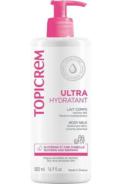 Topicrem Ultra Moisturizing Body Milk 500 Ml