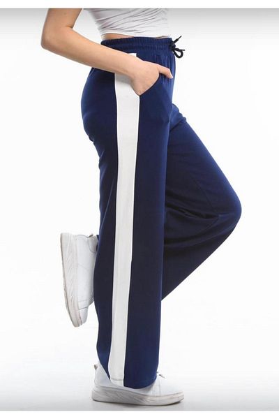 sarıdağ Palazzo Tracksuit with Side Strip