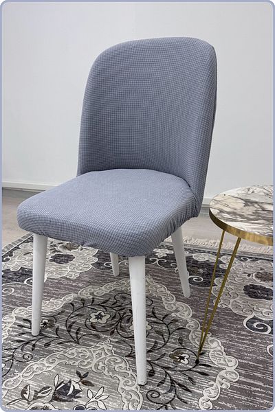 uzhanem husă pentru scaun oval mare, model pătrat pentru scaun