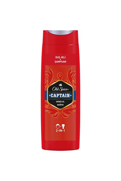Old Spice Captain Duş Jeli ve Şampuan 400 ml