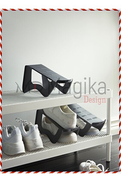 Magika Design MD Murvel Ayakkabı Düzenleyici, Ayakkabılık, Gri, 14x14x24 cm