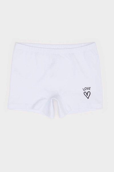 DeFacto New Season Girl's Heart Patterned 2-Piece Boxers