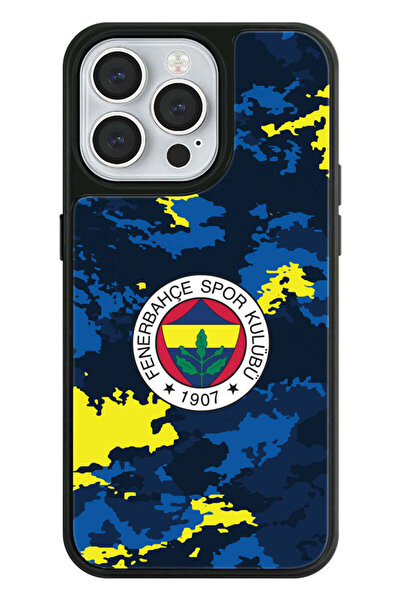 Fenerbahçe iPhone 13 Pro Uyumlu Fenerbahçe Army Lisanslı Telefon Kılıfı