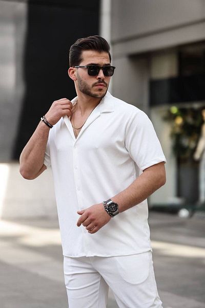 viperkombin Ribbed Summer Shirt and Shorts Set of 2