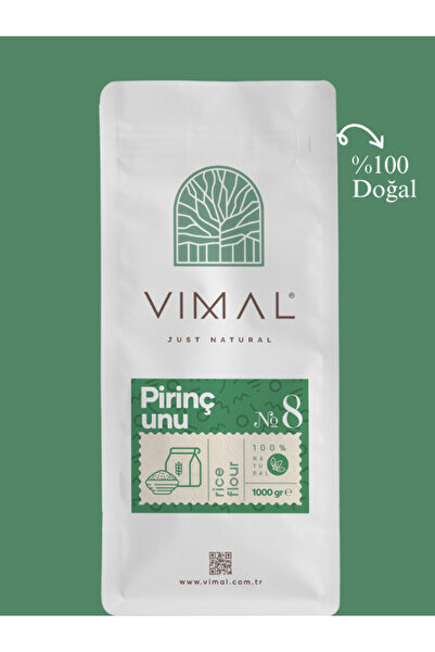 VIMAL Pirinç Unu 1000 gr ( %100 Doğal Glutensiz Bebek Maması )