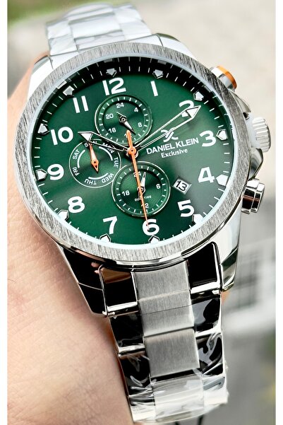 Daniel Klein Premium Men's Wristwatch 3 Atm Waterproof Stainless Steel Band