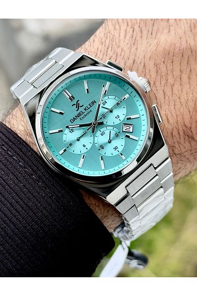 Daniel Klein Premium Men's Wristwatch 3 Atm Waterproof Stainless Steel Band