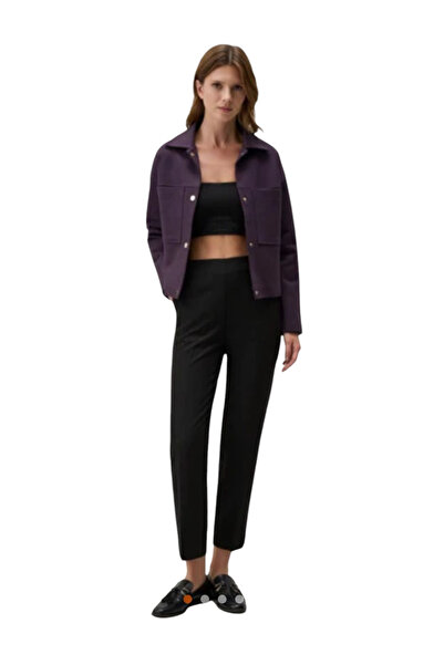 Lovely butik Women's Thin Fabric Summer Belt Elastic Pants