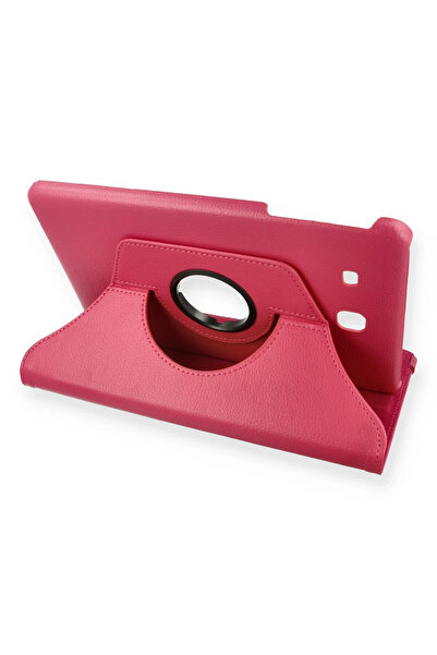 NewFace Samsung Galaxy T560 Tab E 9.7 Case 360 ​​Tablet Leather Case - Pink Sptgl
