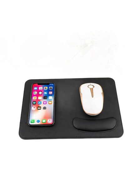 OEM Încărcător wireless, pad pentru mouse, negru, ergonomic