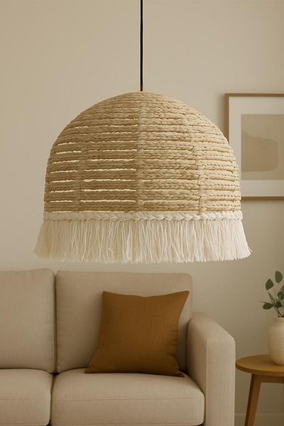 Hmydesign Jutelia Handmade Single Pendant Chandelier