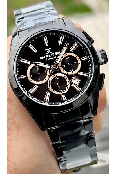 Daniel Klein Premium Men's Wristwatch 3 Atm Waterproof Stainless Steel Band