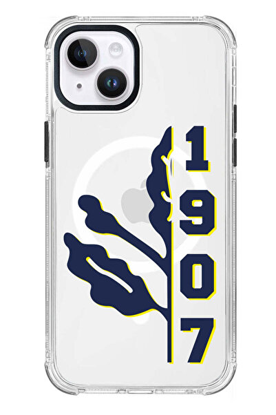 Fenerbahçe iPhone 14 Uyumlu Fenerbahçe 1907 Palamut MagSafe Lisanslı Telefon ...