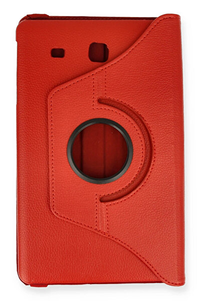 NewFace Samsung Galaxy T560 Tab E 9.7 Case 360 ​​Tablet Leather Case - Red Sptgl