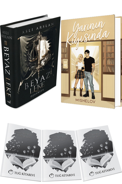 İndigo Kitap White Stain 2 Freedom غلاف فني وغلاف فني على شاطئ الغد + هدية