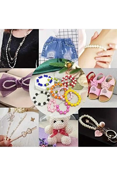 yiğit aksesuar 15 χρώματα 150 τμχ 8 mm Γυάλινο μαργαριτάρι κρεμαστό βραχιόλι Προμήθειες κατασκευής κοσμημάτων