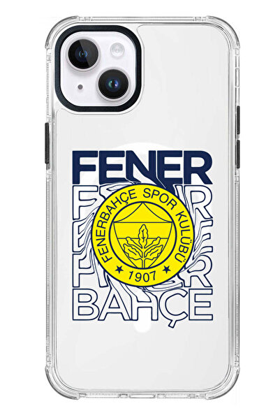 Fenerbahçe iPhone 13 Uyumlu Fenerbahçe Dalgalı Arma MagSafe Lisanslı Telefon ...